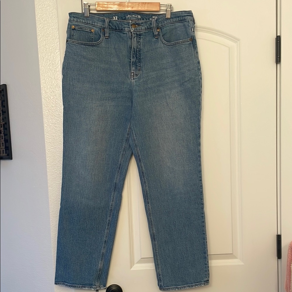J. Crew mid rise 90’s Jeans